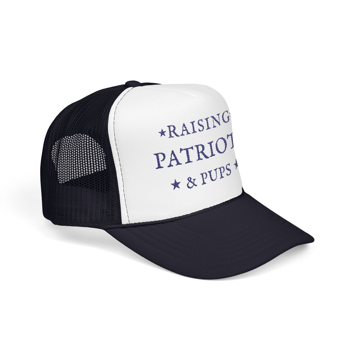 Raising Patriots & Pups Embroidered Trucker Hat - America 250 Collection
