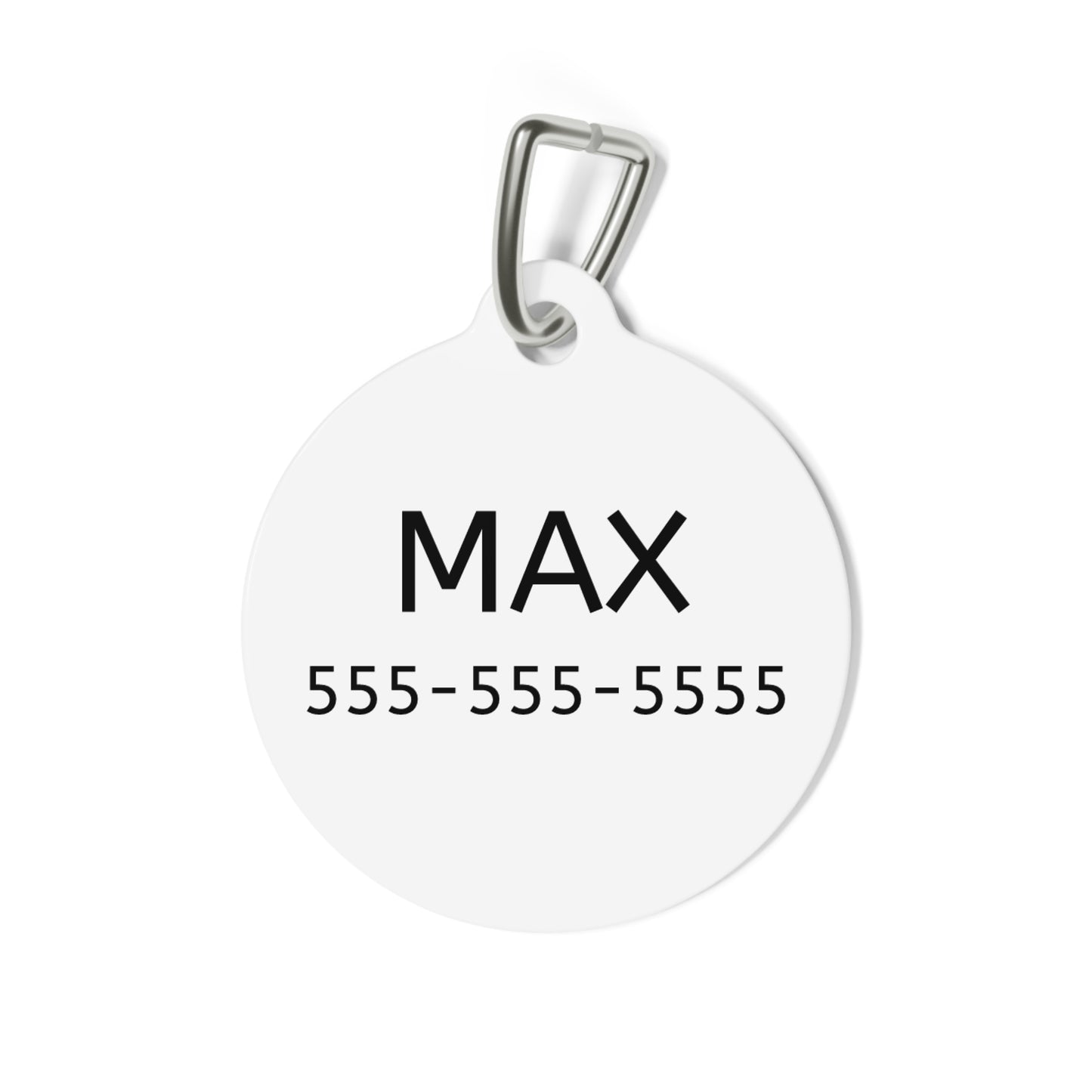 I Eat Stuff Funny Dog ID Tag | Cute Pet Tag | Personalized Dog ID Tag