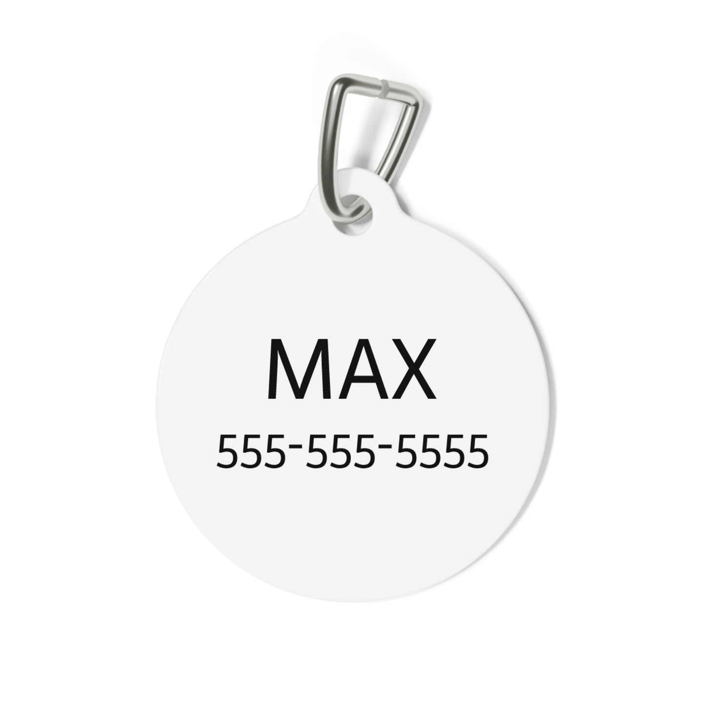 Blessed With Fur & Faith Dog ID Tag | Christian Pet Tag | Personalized Dog Collar Tag