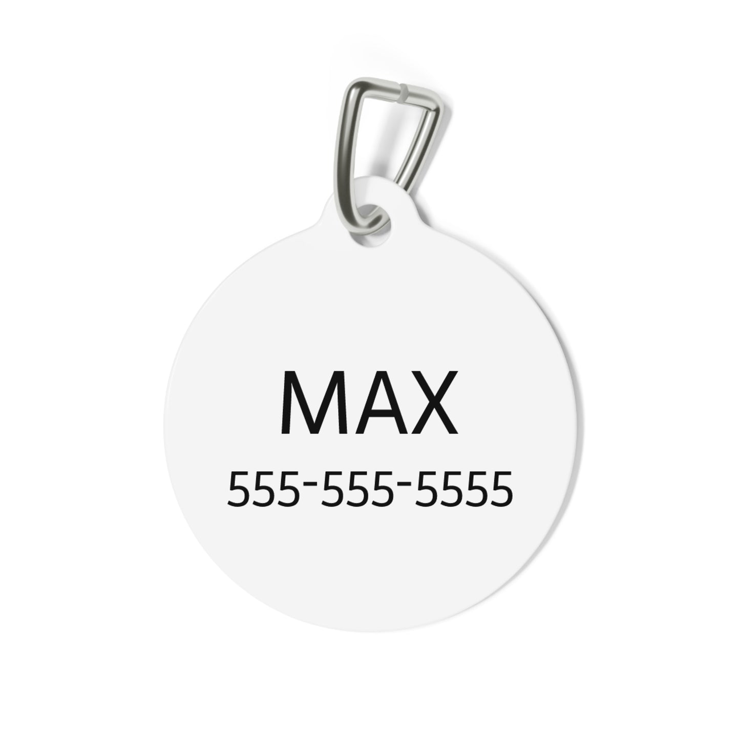 Emotional Eater Funny Dog ID Tag | Cute Pet Tag | Personalized Dog ID Tag