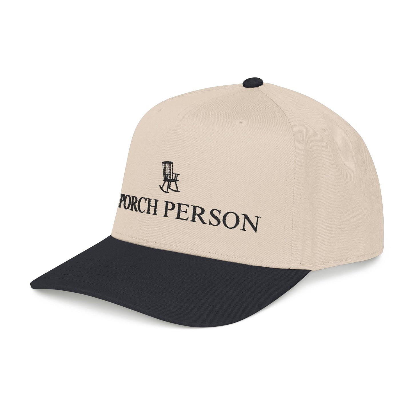 Porch Person Embroidered Trucker Hat | Vintage Country Baseball Cap | Farmhouse Style | Front Porch Club Hat