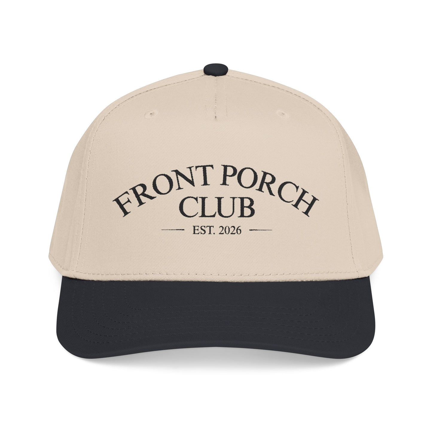 Front Porch Club Est. 2026 Embroidered Trucker Hat | Vintage Country Baseball Cap