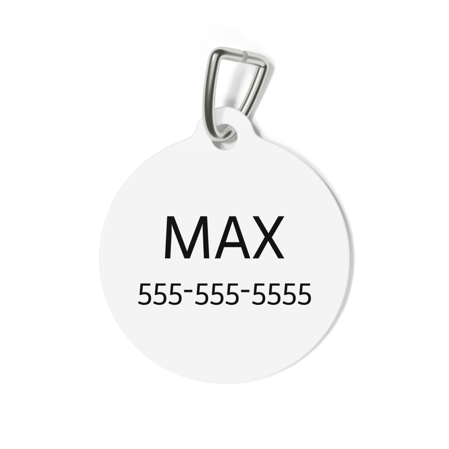 Squirrel Surveillance Unit Funny Dog ID Tag | Cute Pet Tag | Personalized Dog ID Tag
