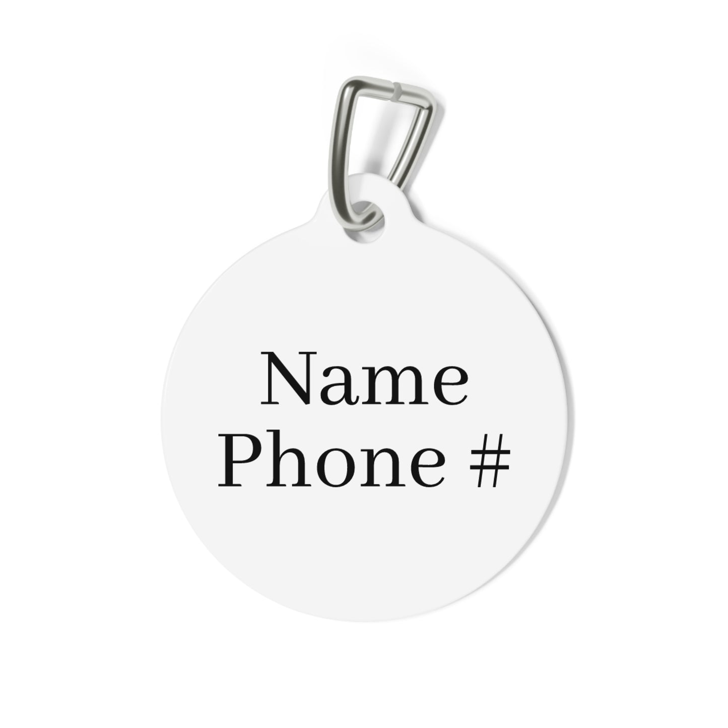 Built For Backroads Personalized Americana Dog Tag | Vintage Farmhouse Dog ID Tag | Custom Pet Tag | Dog Days Mercantile