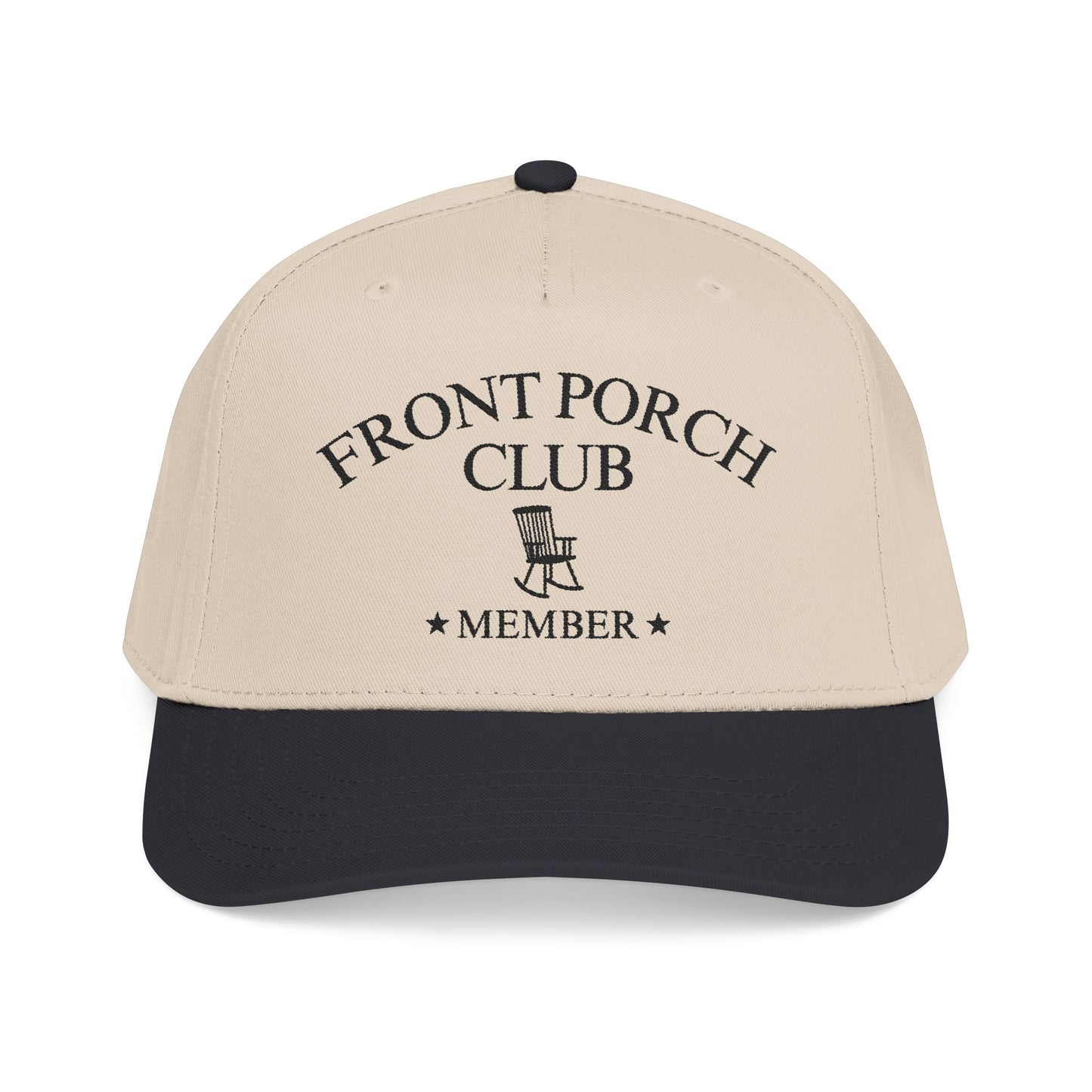 Front Porch Club Member Embroidered Trucker Hat | Vintage Country Baseball Cap | Dog Days Mercantile