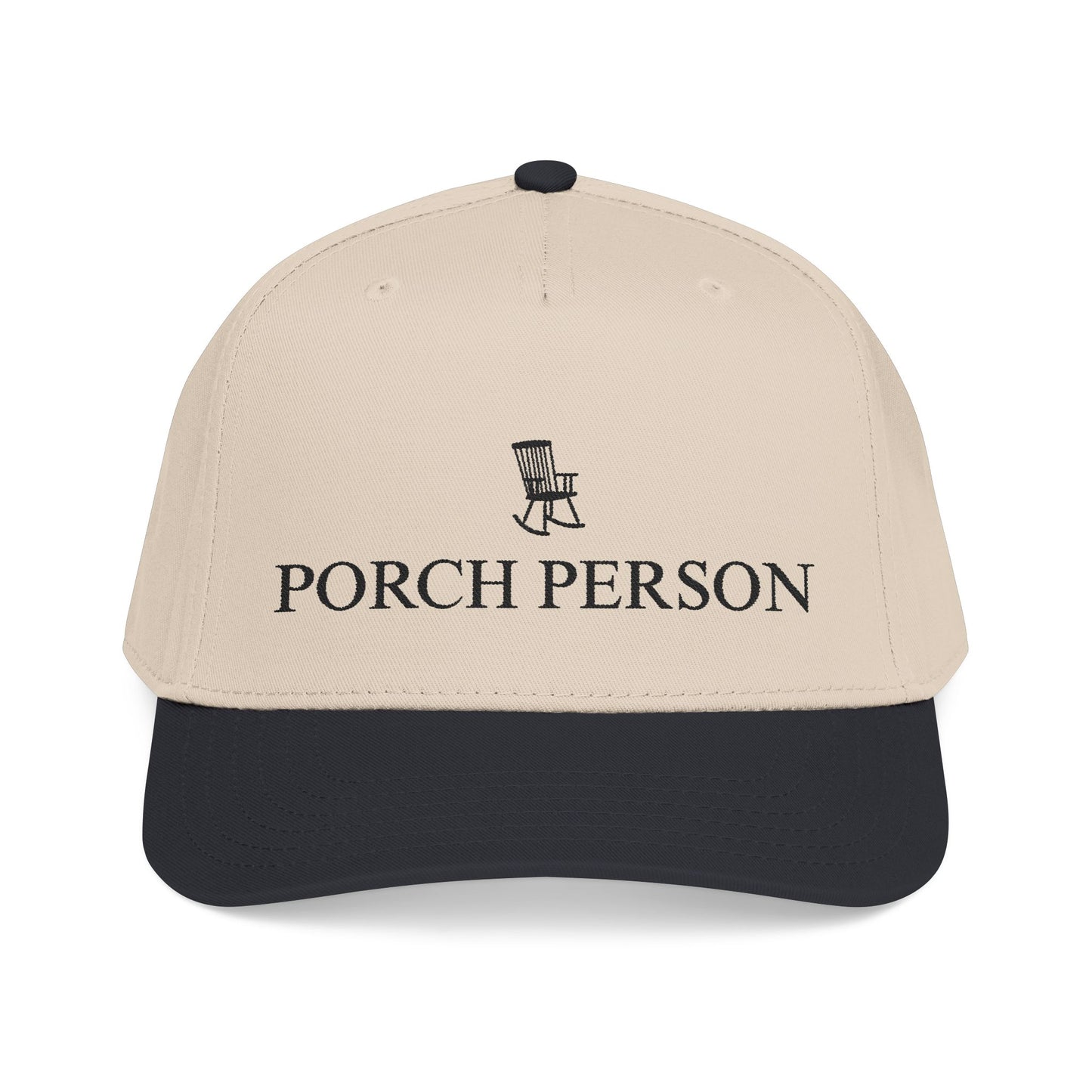 Porch Person Embroidered Trucker Hat | Vintage Country Baseball Cap | Farmhouse Style | Front Porch Club Hat