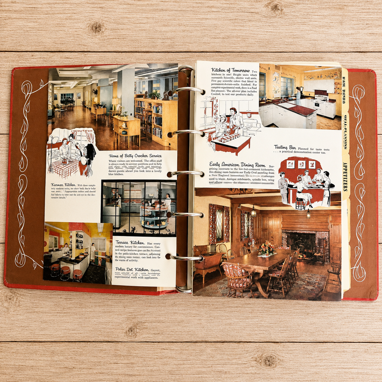Betty Crocker's Picture Cook Book 1950 Recipes, 5-Ring Looseleaf Binder