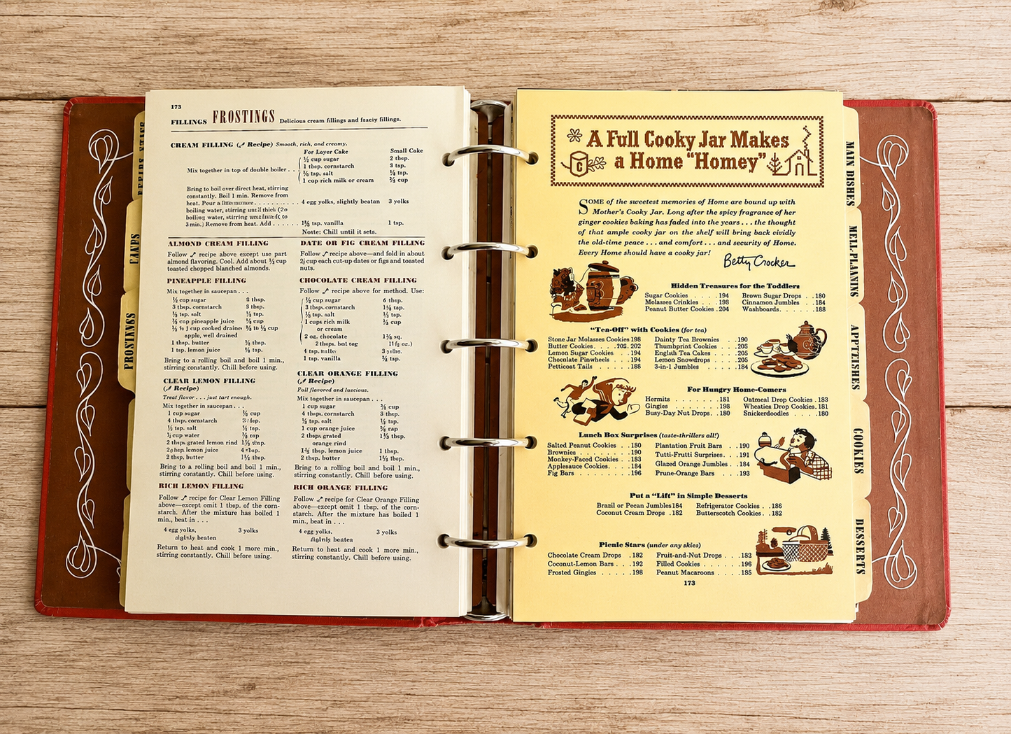 Betty Crocker's Picture Cook Book 1950 Recipes, 5-Ring Looseleaf Binder
